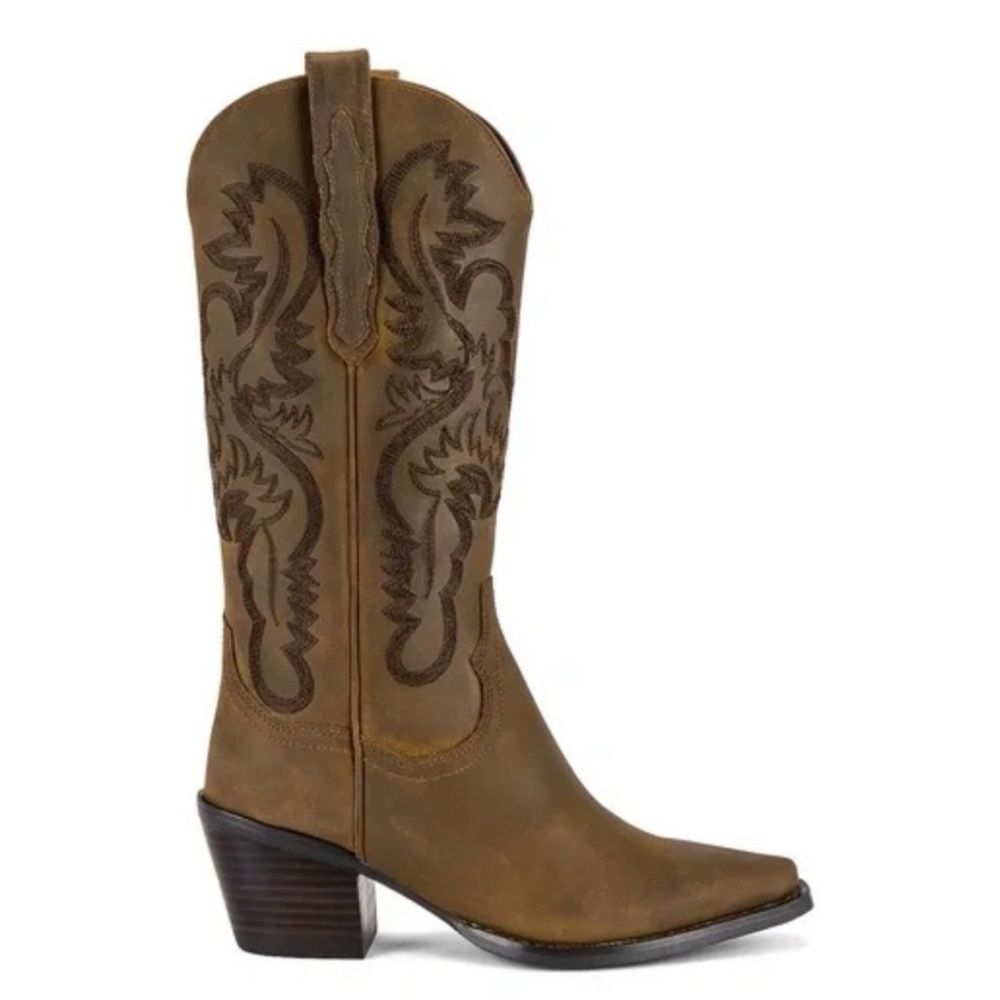 Jeffrey Campbell Dagget Boot Brown Wash